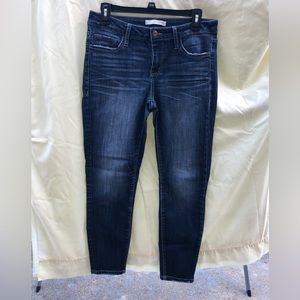 Daytrip Lynx Ankle Skinny Jean, size 29, dark wash.